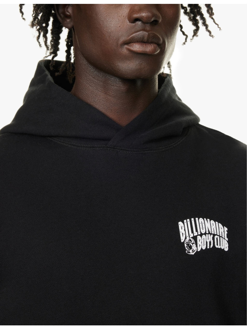 Small Arch brand-print cotton-jersey hoody - 5