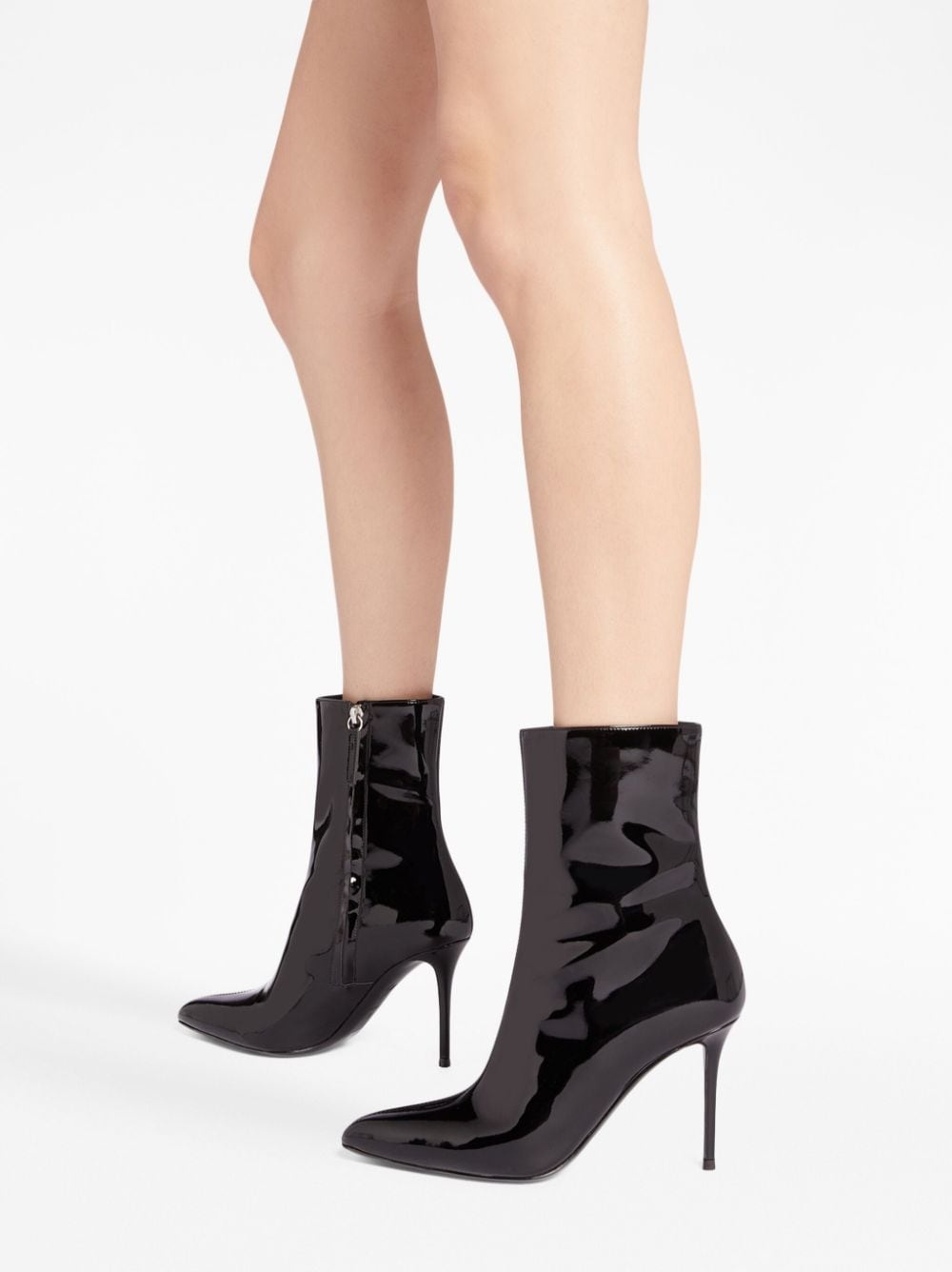 Brytta 90mm high-shine boots - 5
