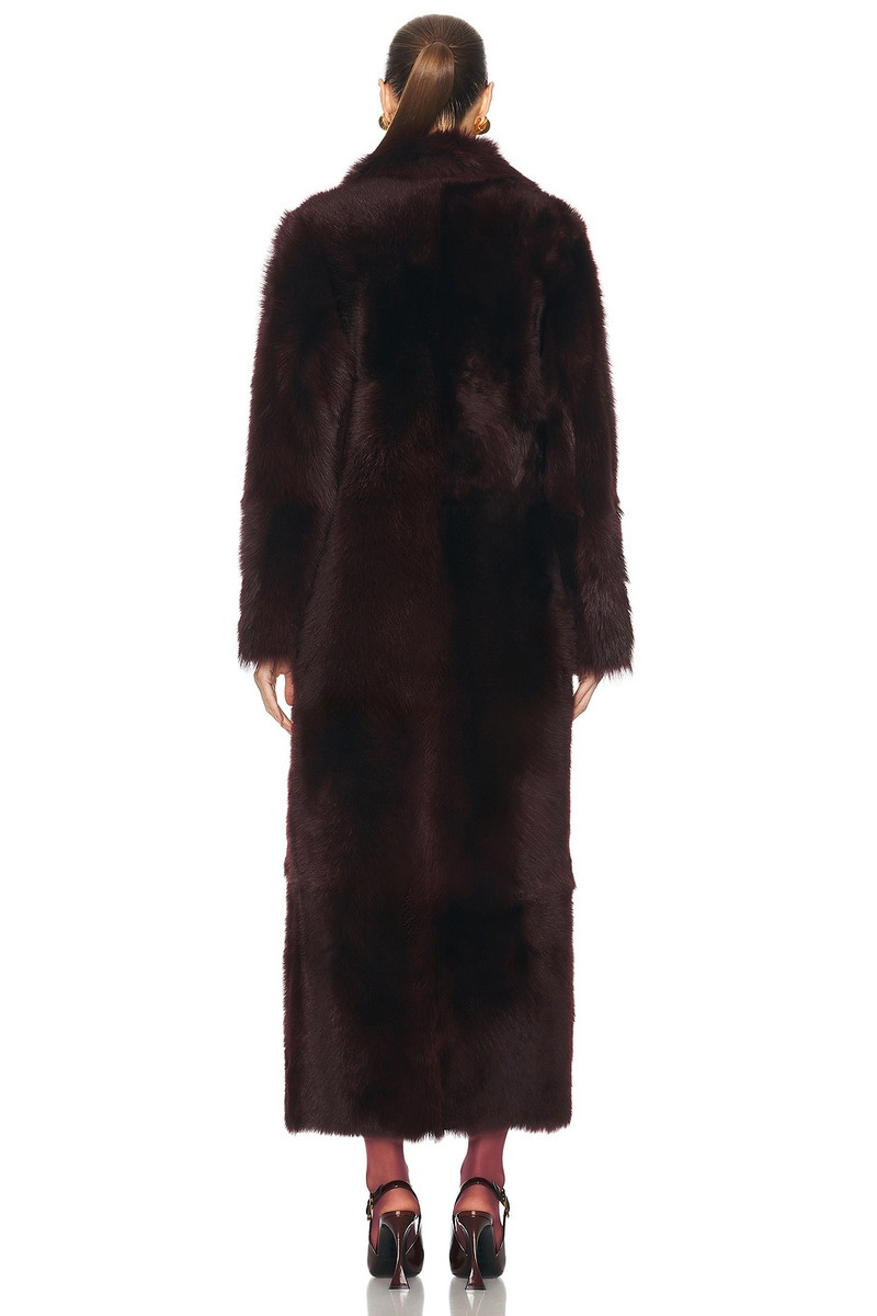 NOUR HAMMOUR for FWRD Evita Long Coat outlook