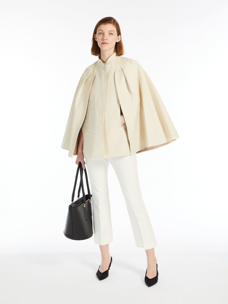 Max Mara VALDEZ Cotton cape outlook