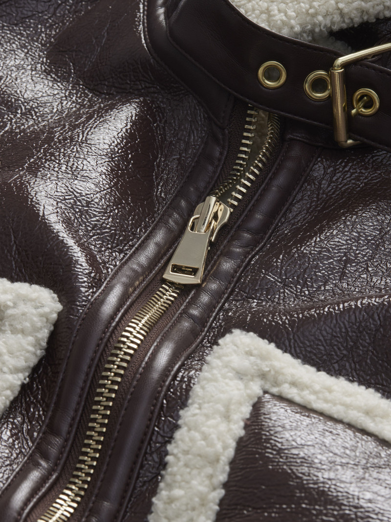 ISAIAH FAUX SHEARLING JACKET 3