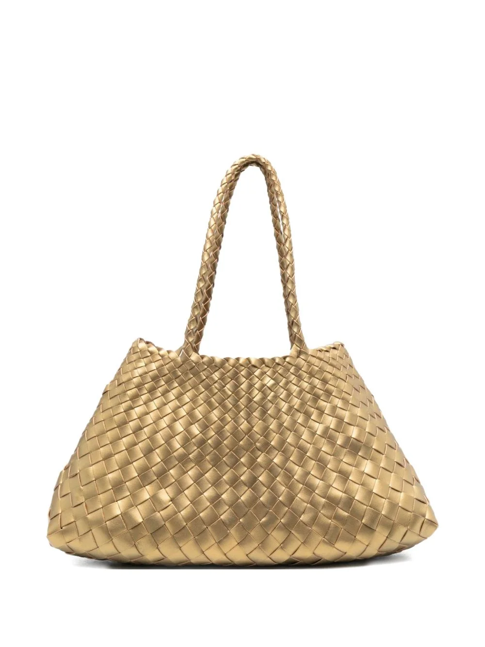 braided tote bag - 1