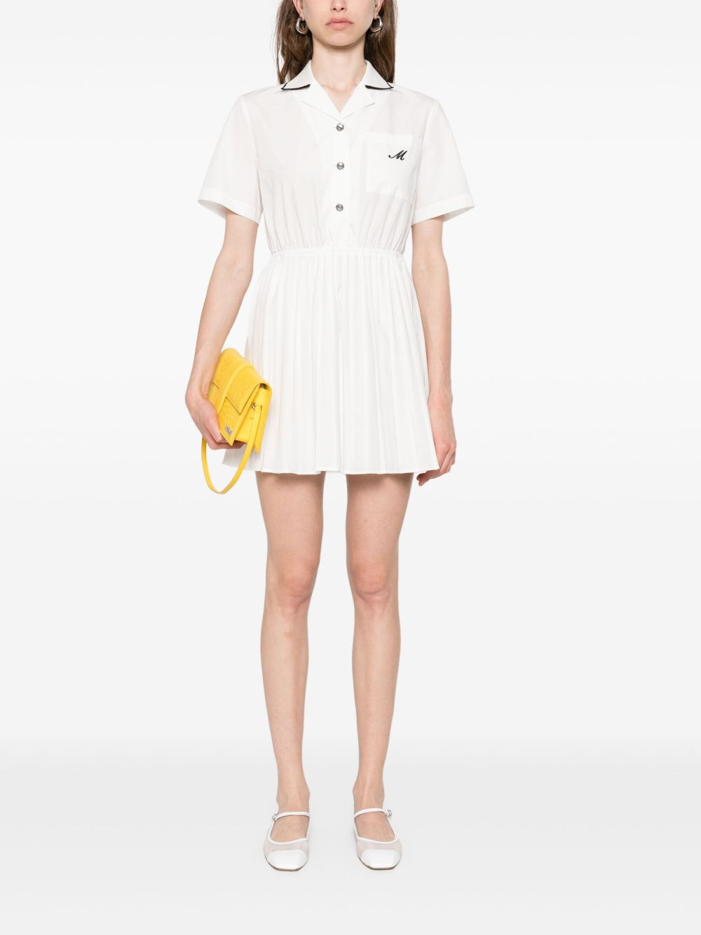 short-sleeve shirt dress - 2