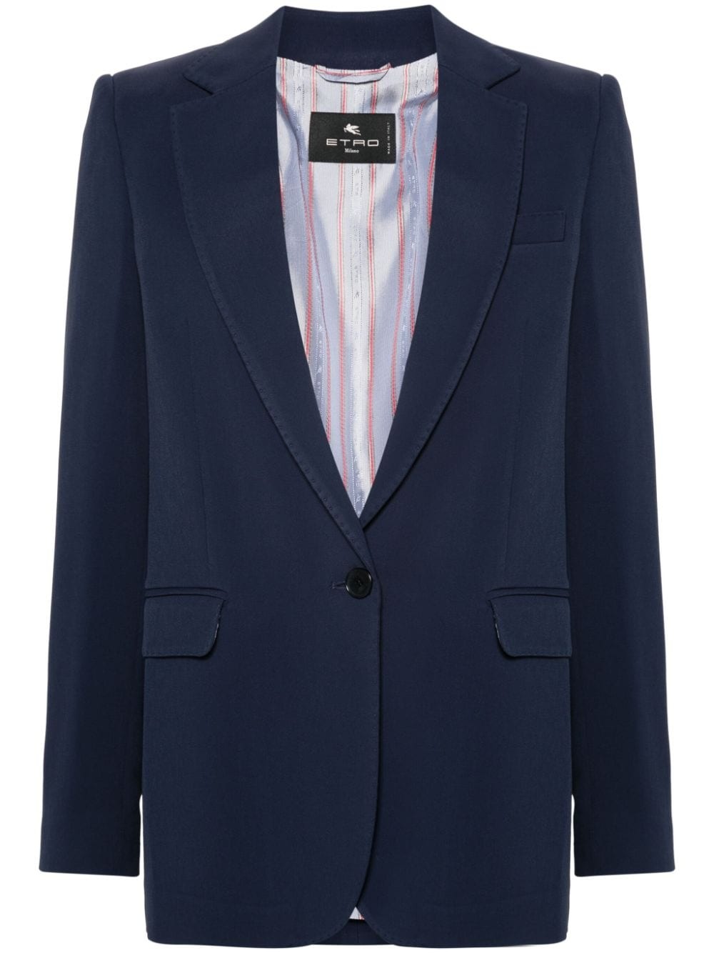 single-breasted blazer - 1