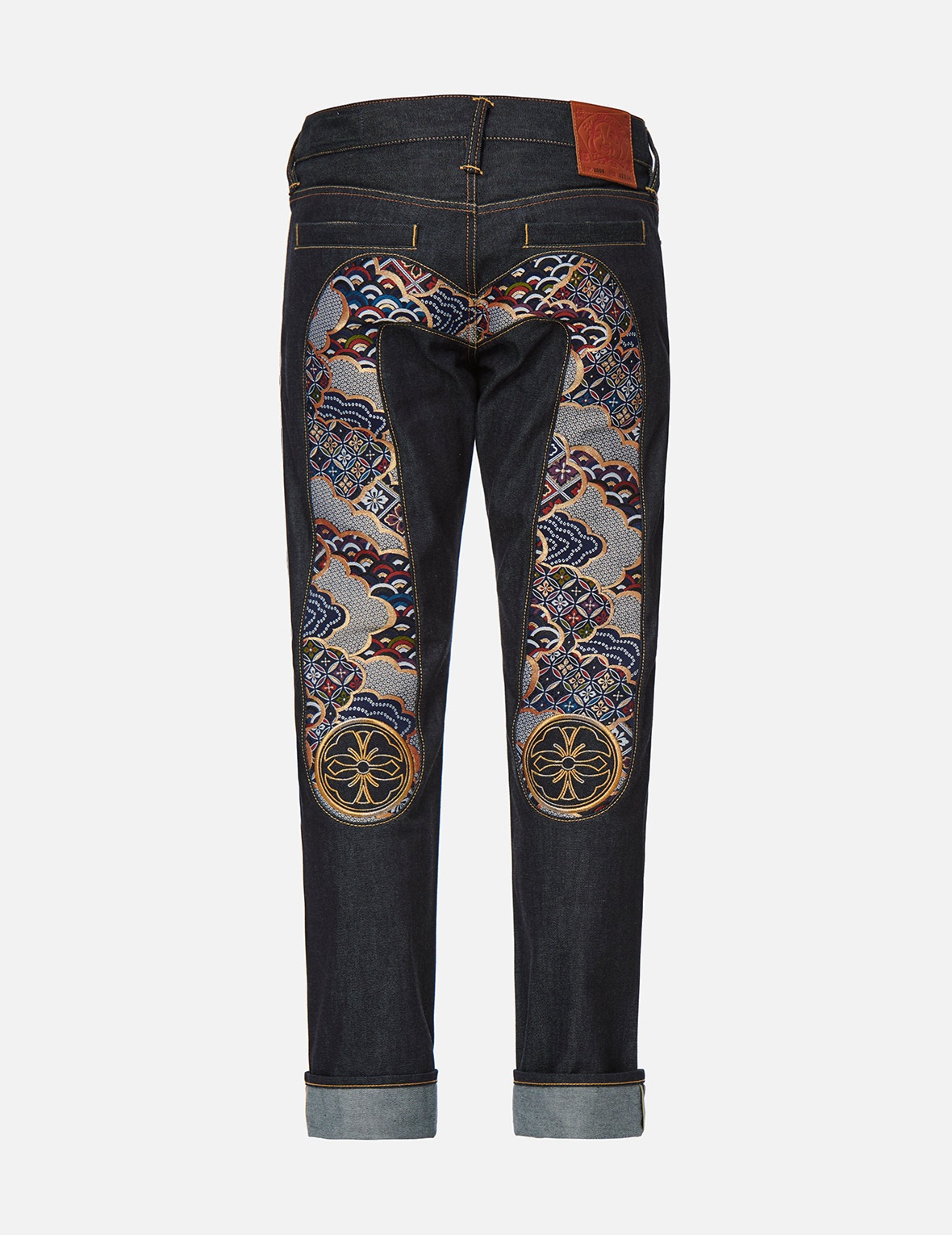 BROCADE DAICOCK INSERT REGULAR FIT JEANS #2008 - 2