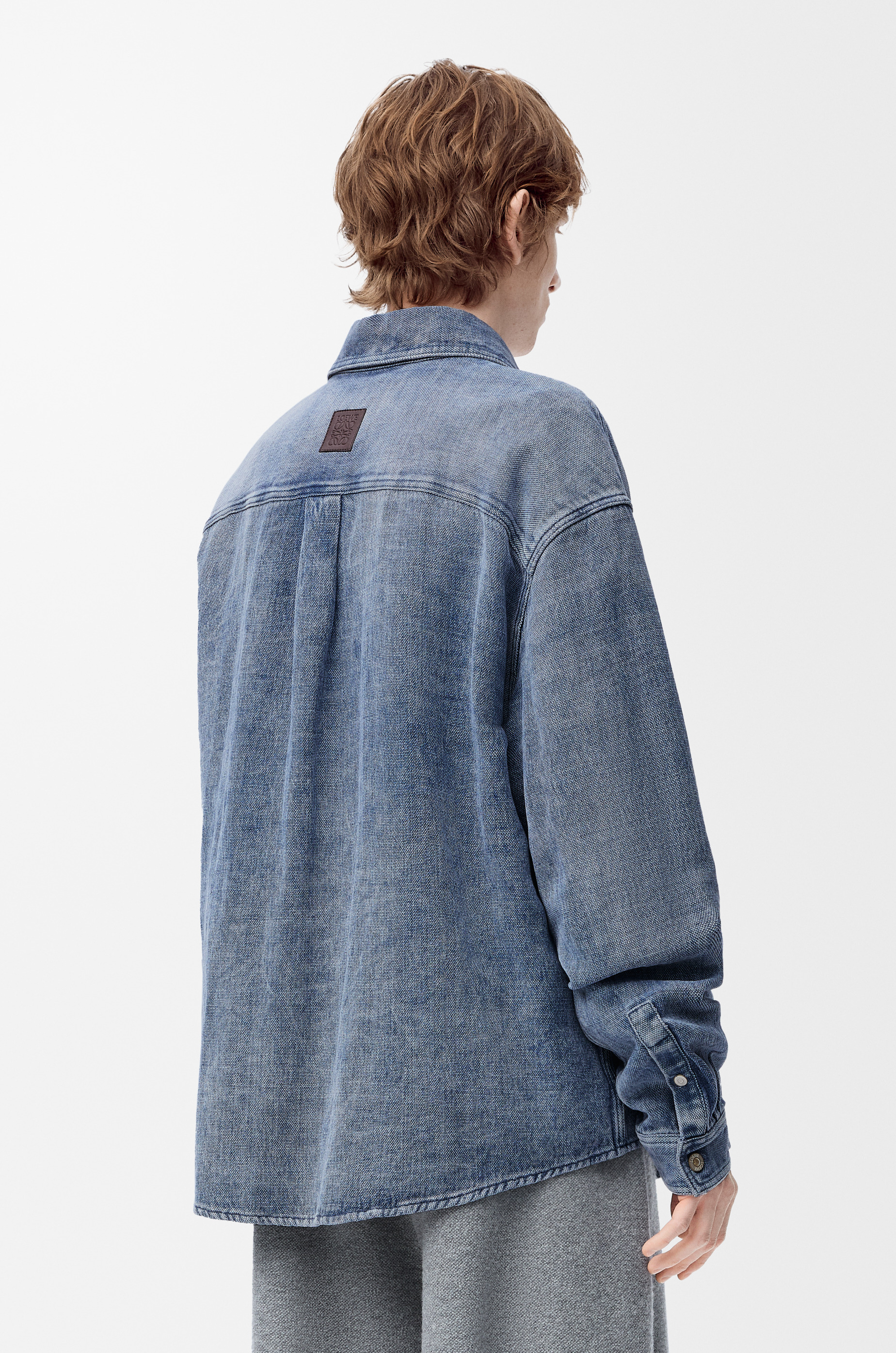 Shirt in cotton and linen - 4