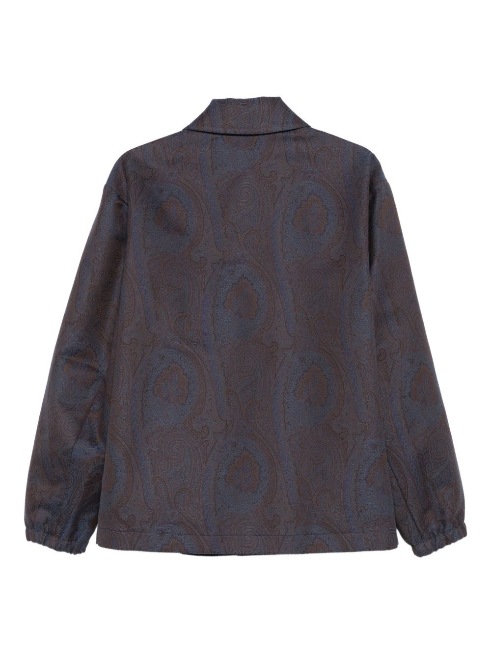 paisley-pattern coach shirt jacket - 2