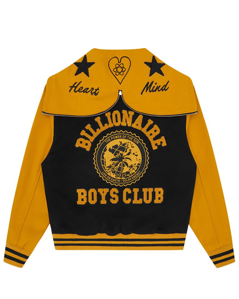 BILLIONAIRE BOYS CLUB WORLD COLLEGE CHEERLEADER ZIP THROUGH HOOD outlook