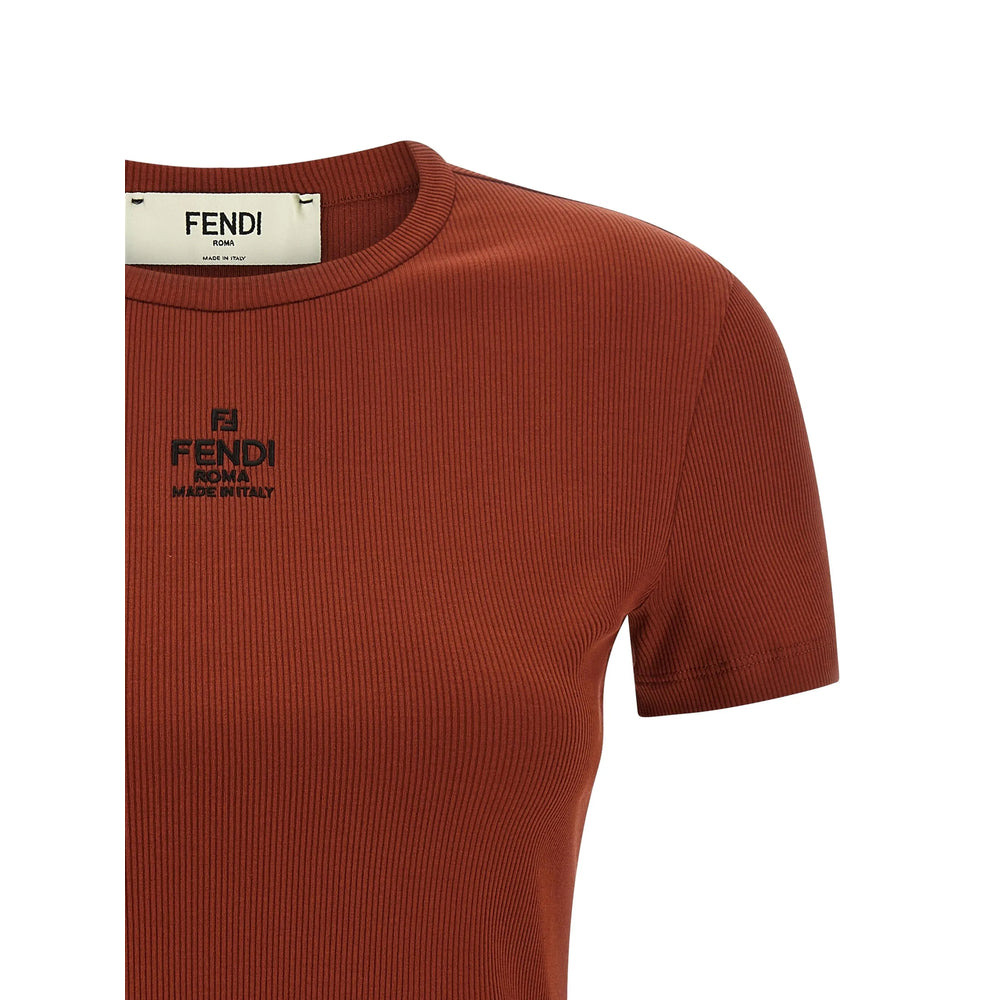 Fendi Brown Tops - T-Shirts & Jerseys Women - 3