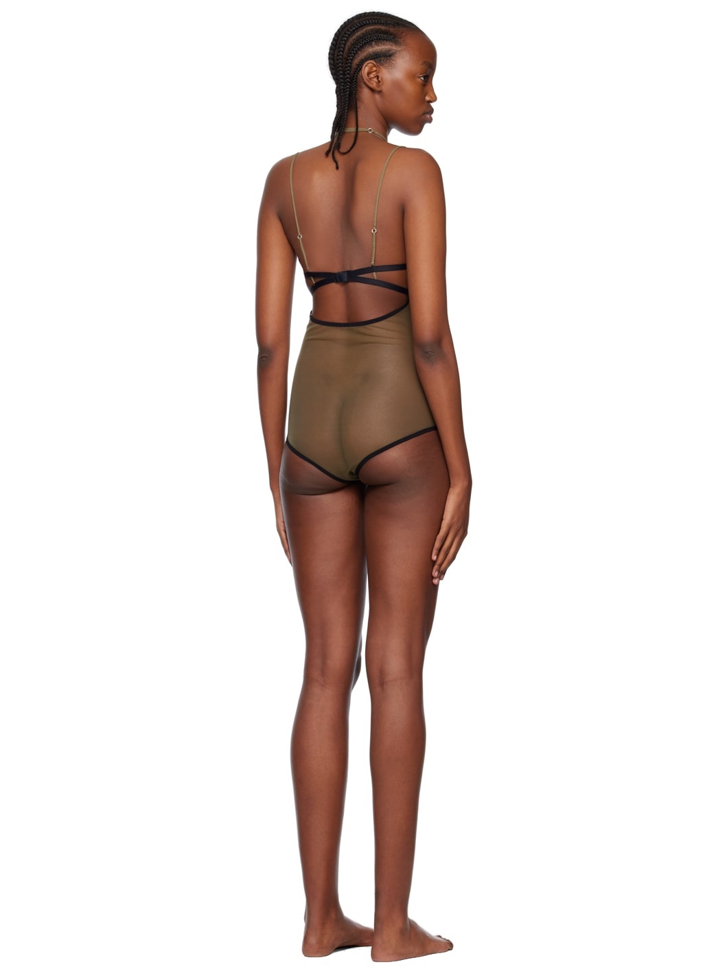 SSENSE Exclusive Khaki Bodysuit - 3