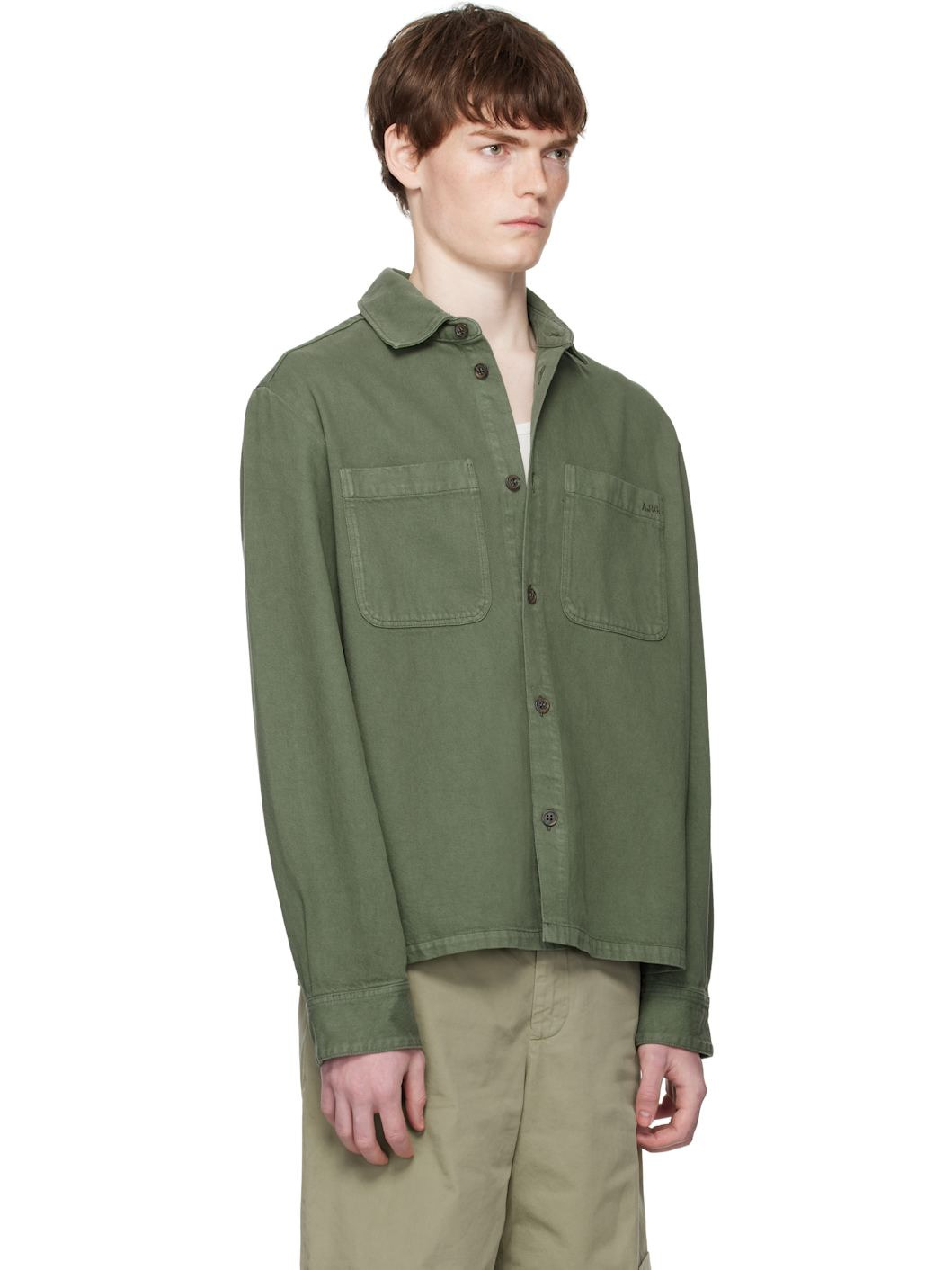 Green Leon Overshirt - 2