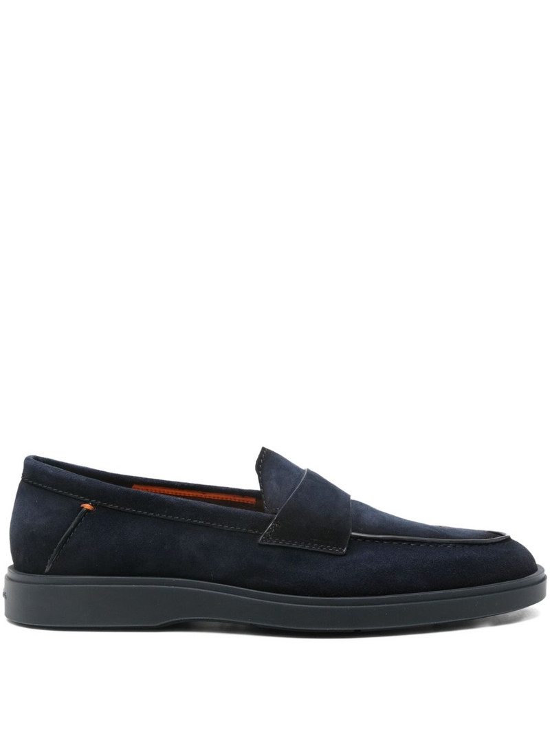 suede penny loafers 1