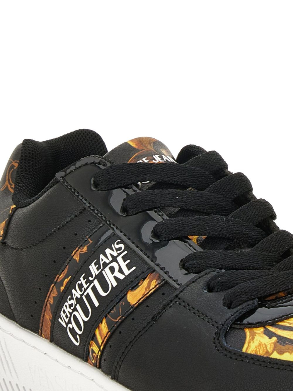 baroque-print trainers - 4