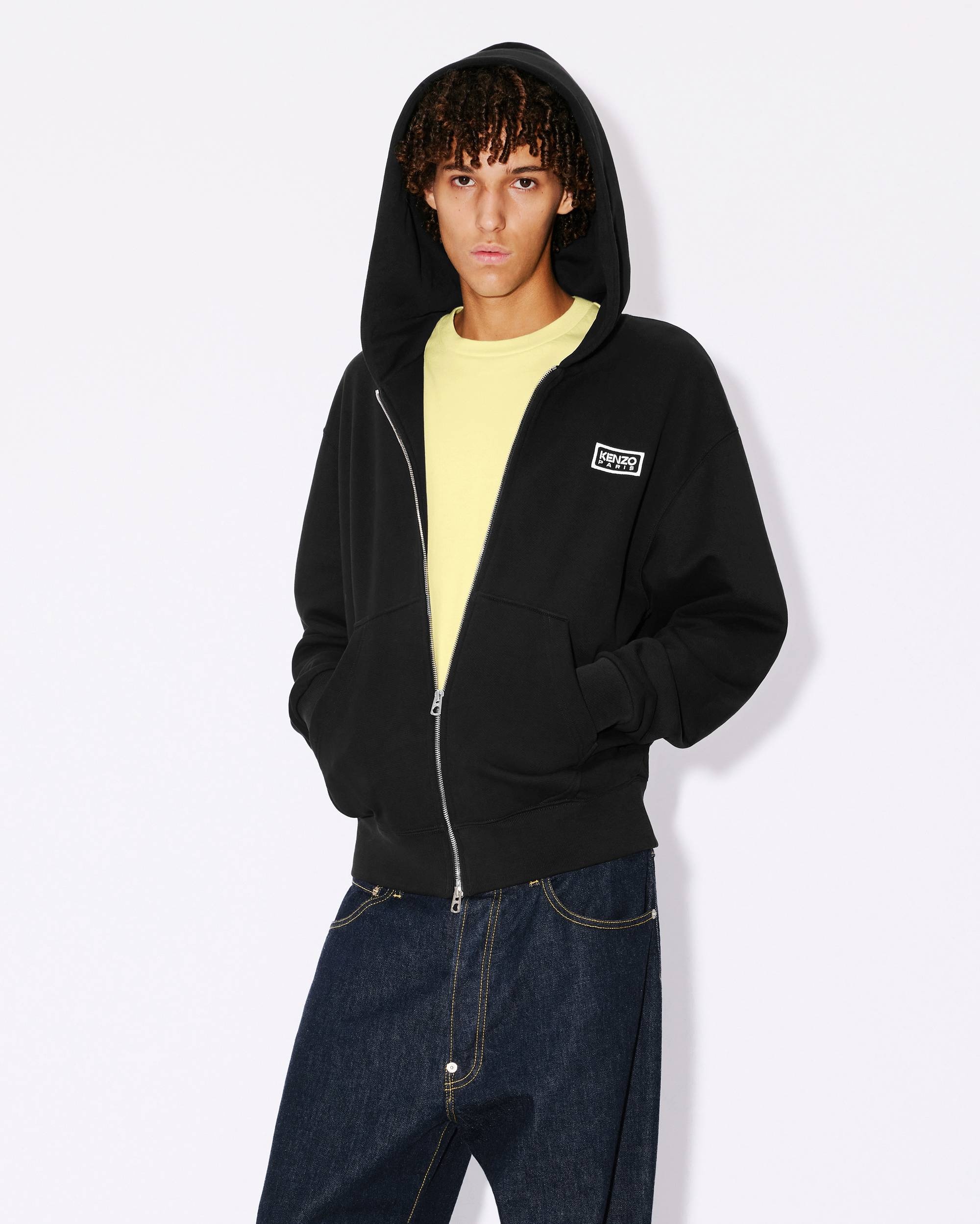 'Bicolor KENZO Paris' embroidered hoodie - 3