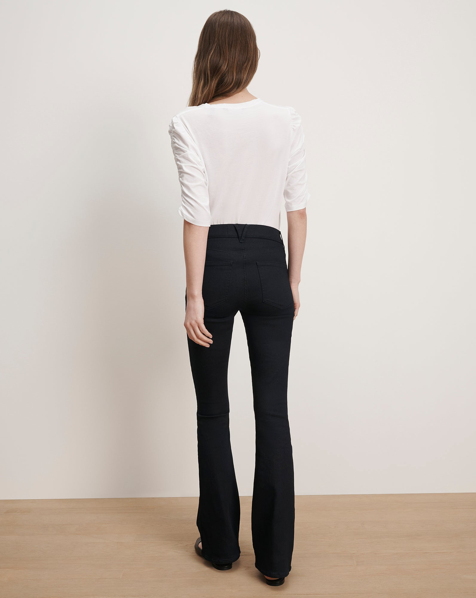 WALDORF RUCHED-SLEEVE TEE - 4