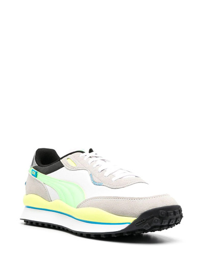 PUMA colour-block low-top sneakers outlook