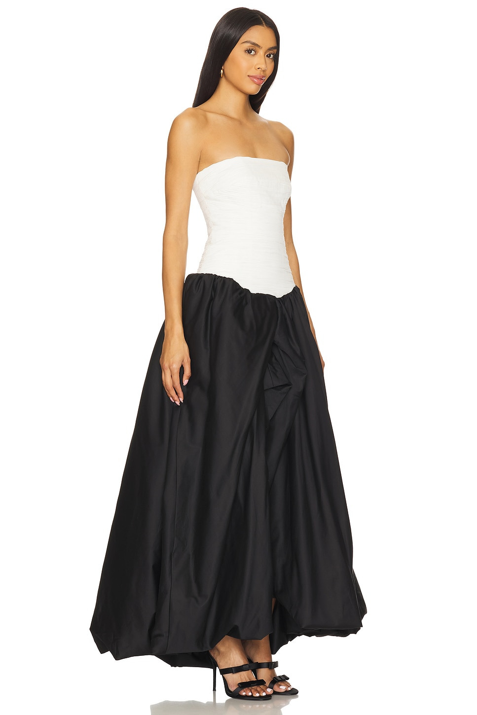 Violette Bubble Hem Maxi Dress - 3