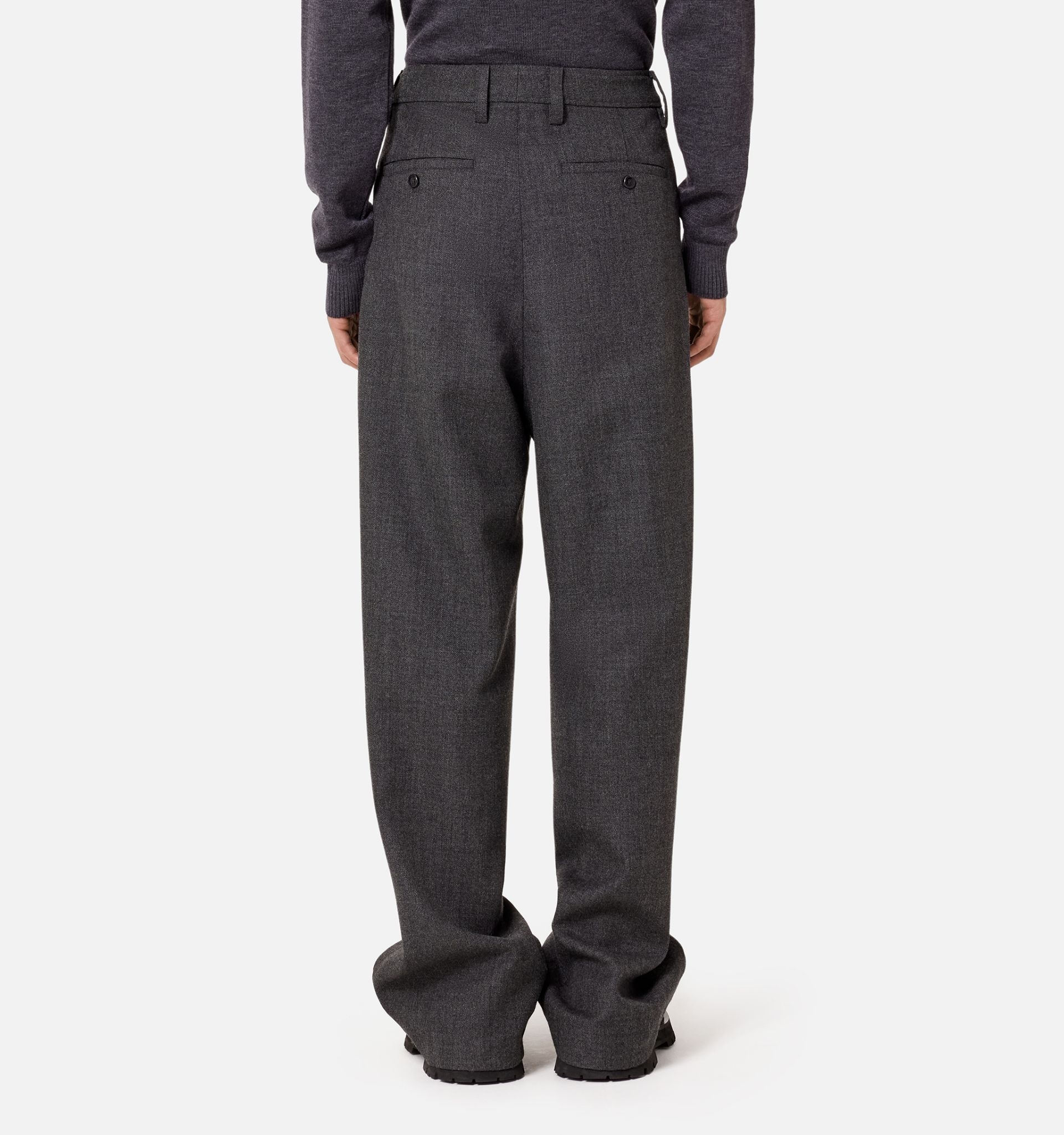 wide-leg tailored trousers - 5