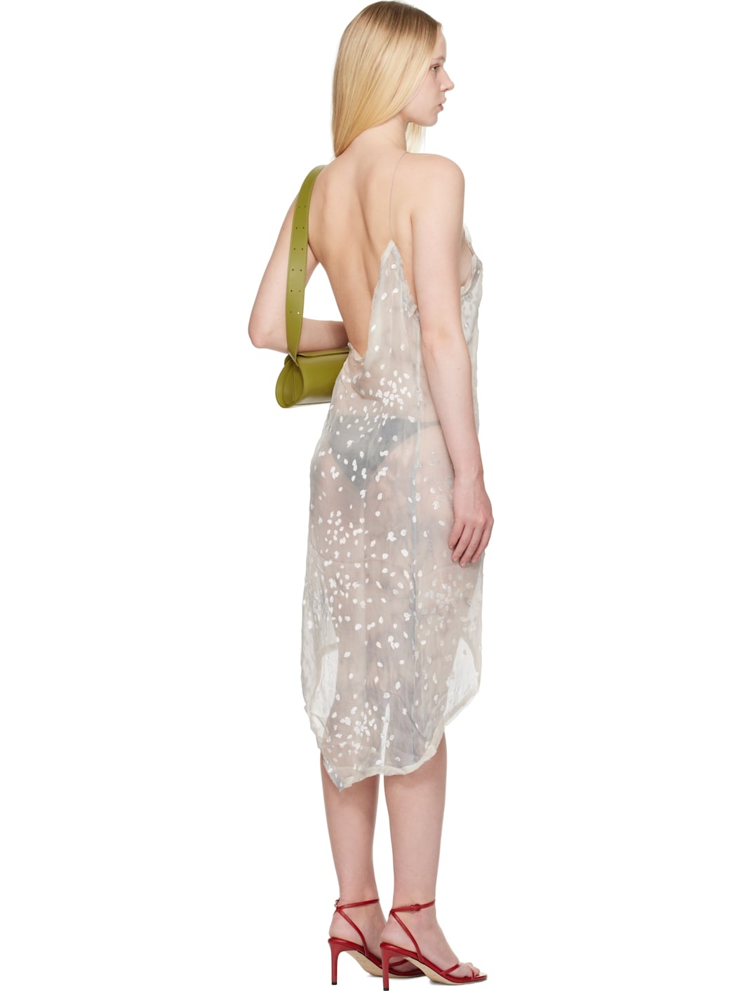Gray Tea Midi Dress - 3