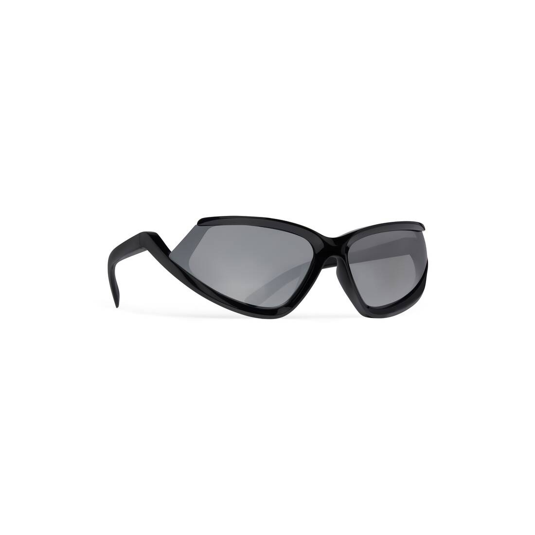 Side Xpander Cat Sunglasses  in Black - 2
