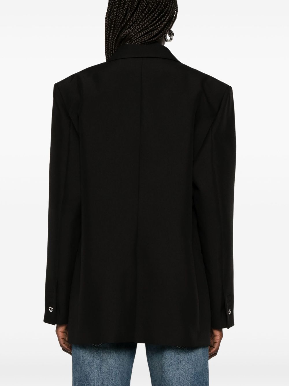 belted-pocket blazer - 4