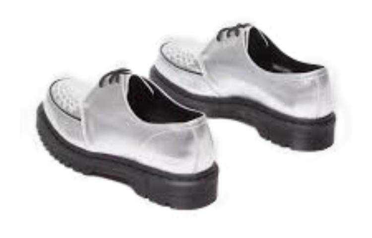 Dr. Martens Ramsey Supreme Nappa Leather Creepers 'Silver' 31773040 - 5
