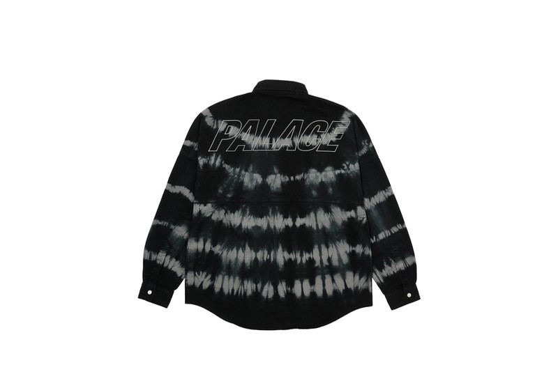 TIE-DYE SHIRT BLACK - 1