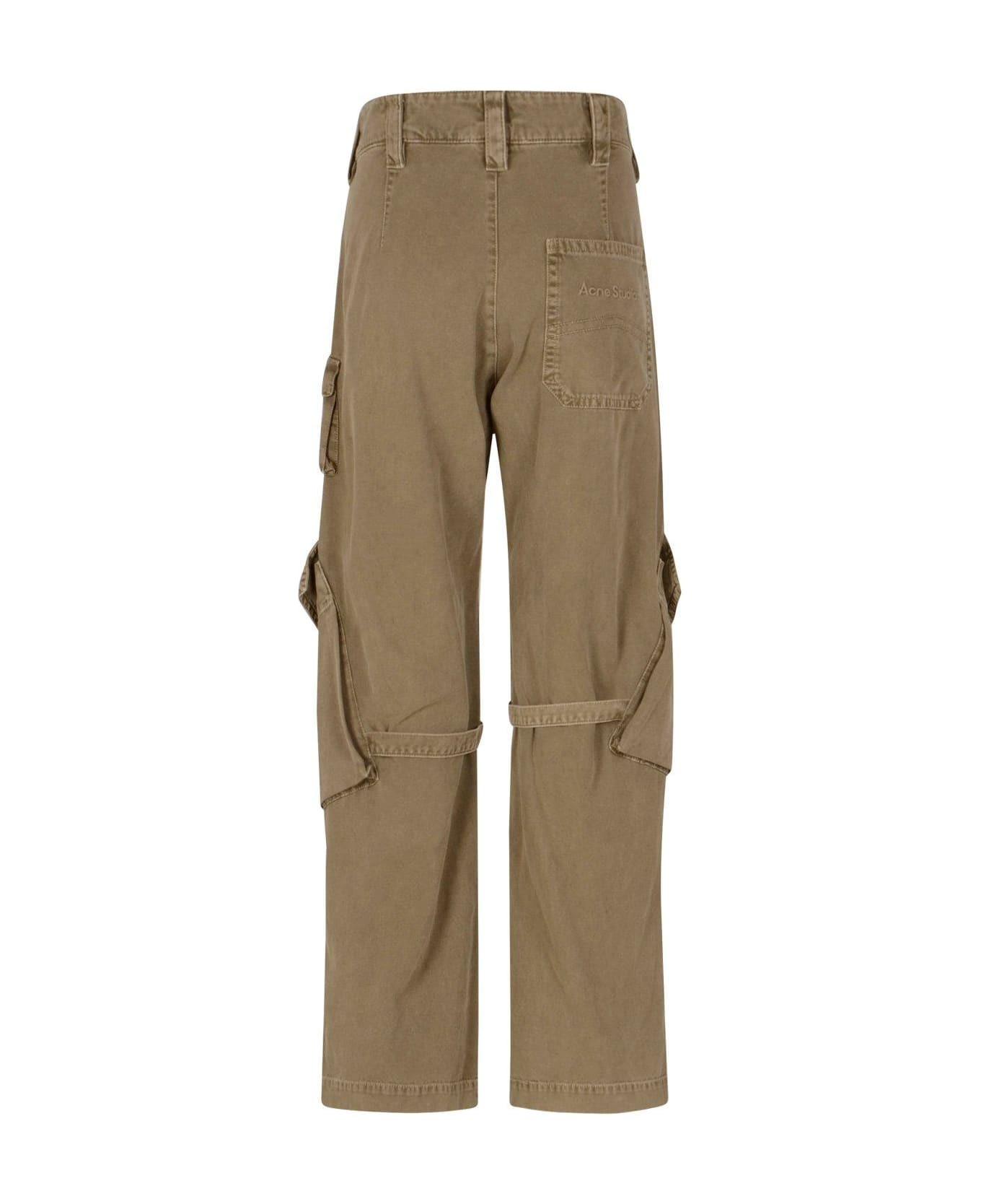 Strap-detailed Cargo Trousers - 2