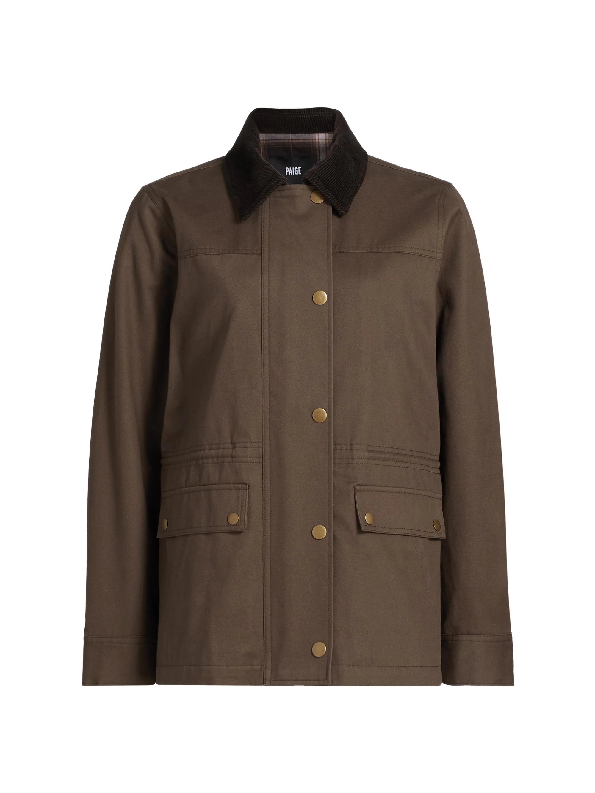Women's Horizon Cotton Jacket - Brown - 1