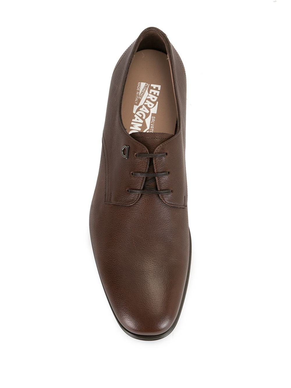 calf leather oxford shoes - 4