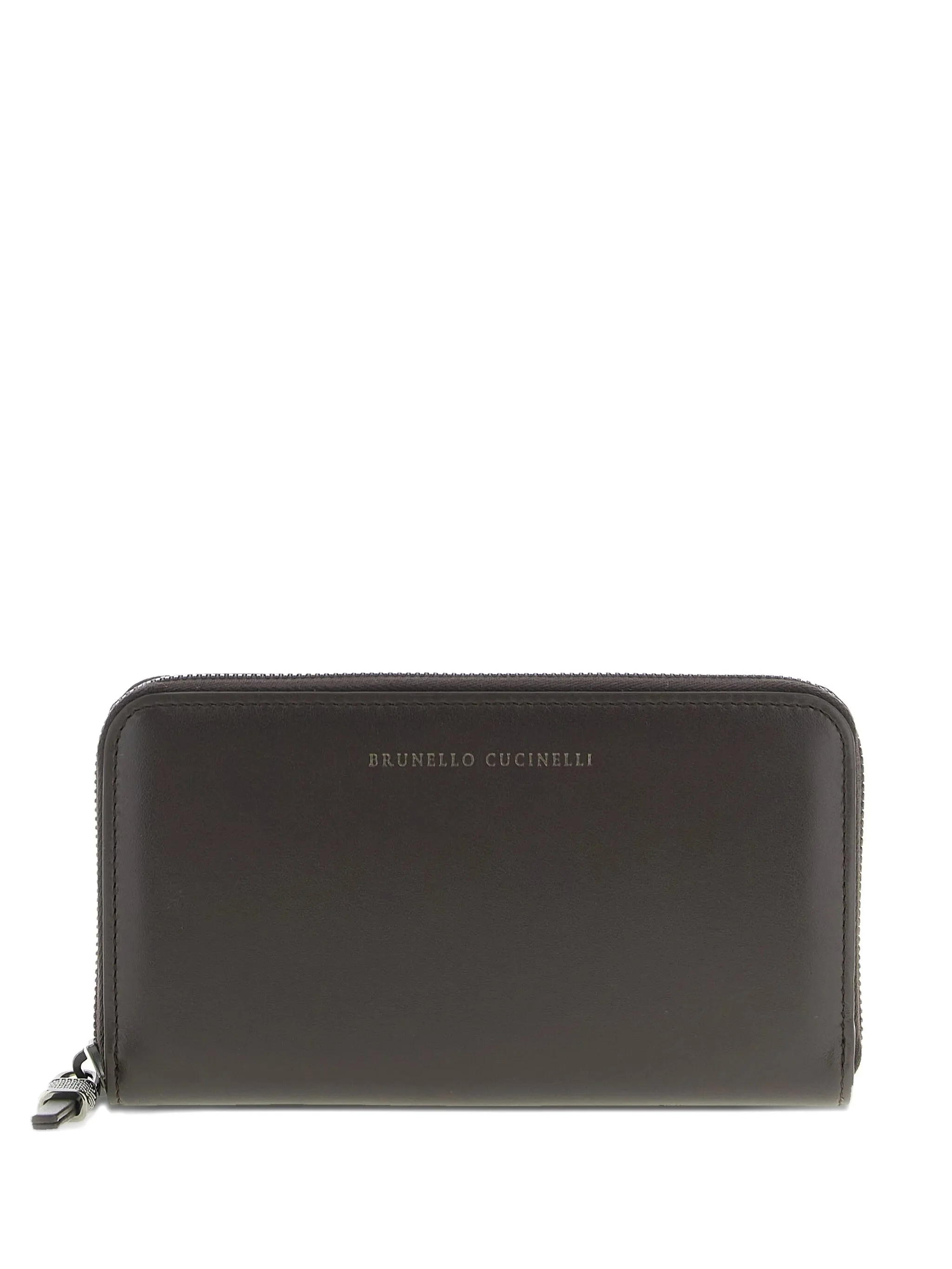 Brunello Cucinelli Embossed-logo Zip Wallet - 1