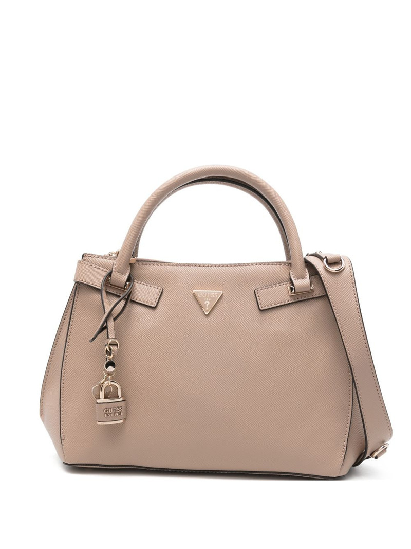 padlock-pendant tote bag 1
