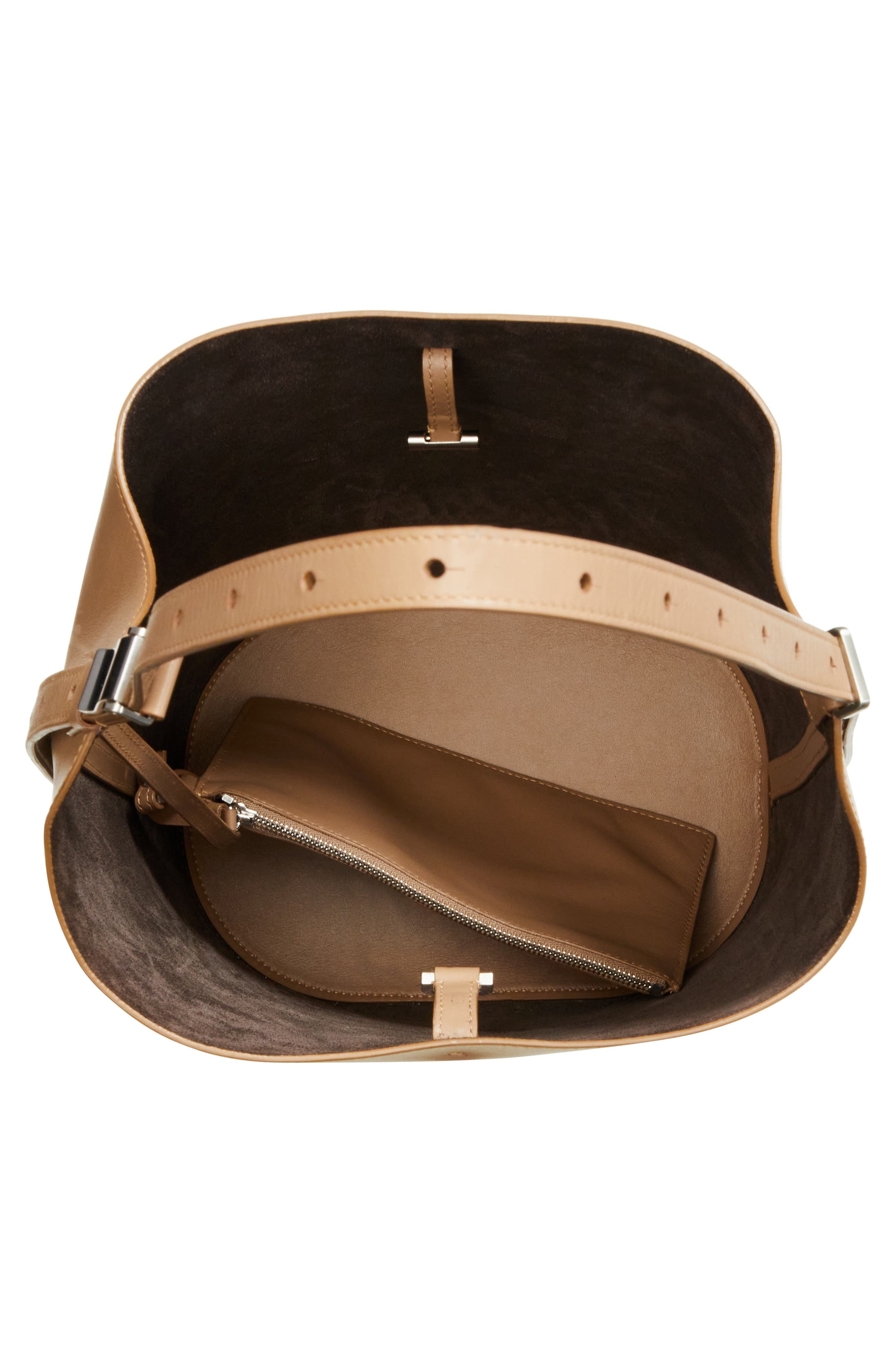 Proenza Schouler Brant Leather Bucket Bag in Cumin at Nordstrom - 5