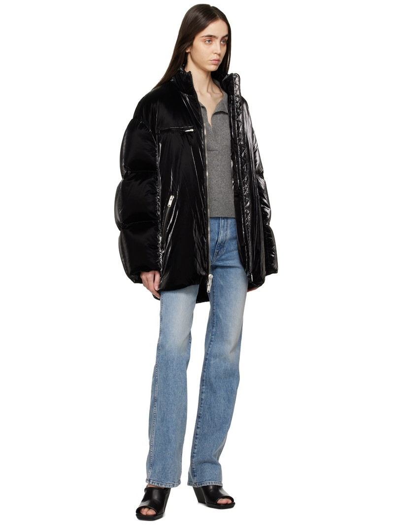 KHAITE Gray Shrunken Jo Sweater outlook