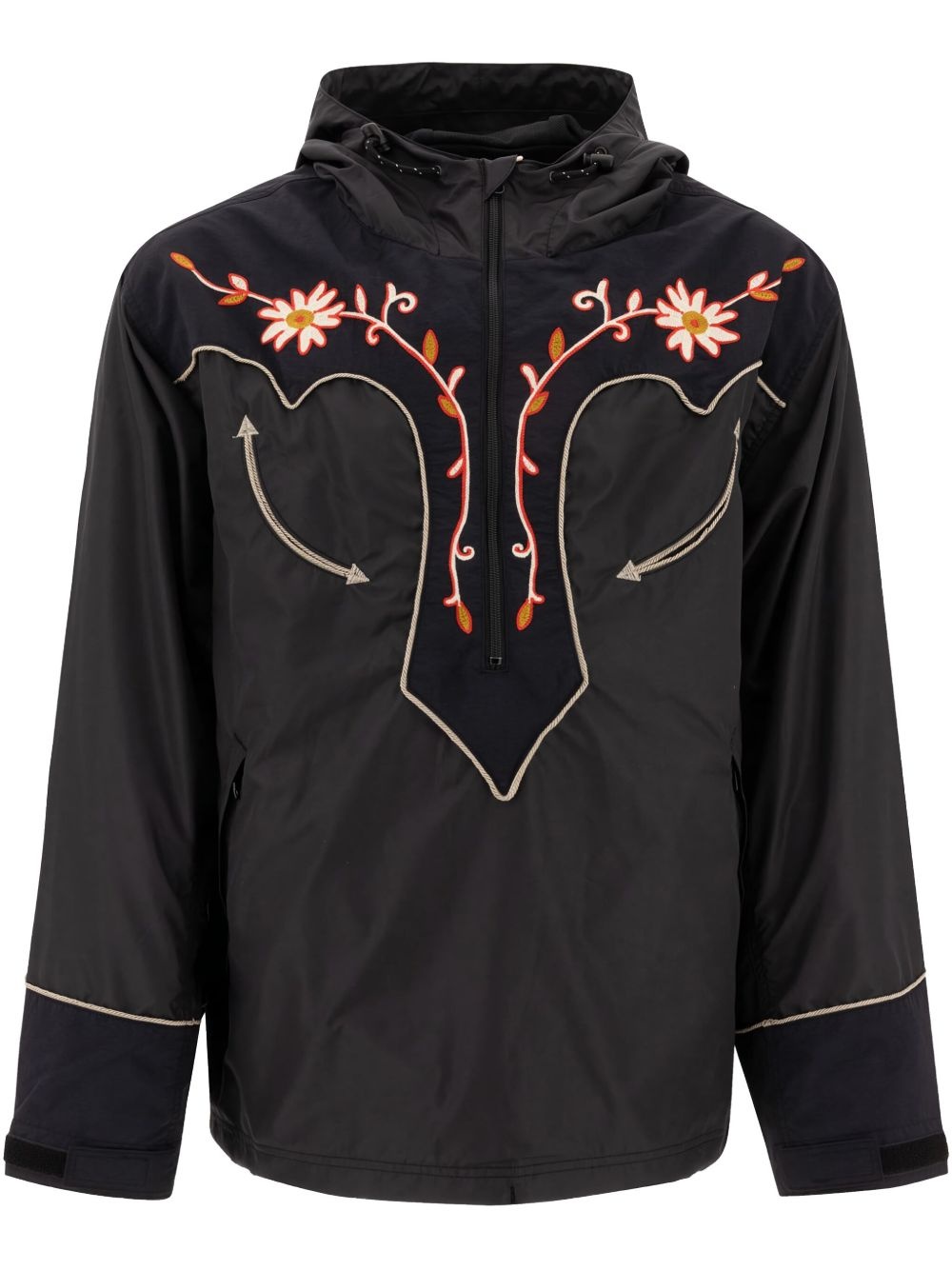 KAPITAL フラワープリント ジャケット Kapital Tennessee Cone Flower windbreaker | REVERSIBLE
