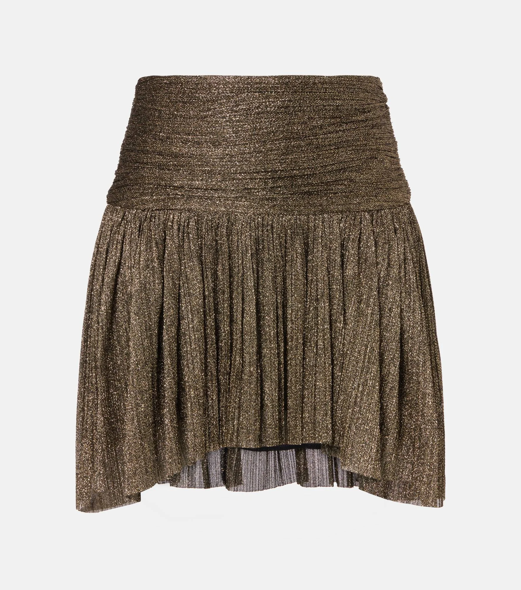 Eloise asymmetric embellished miniskirt - 1