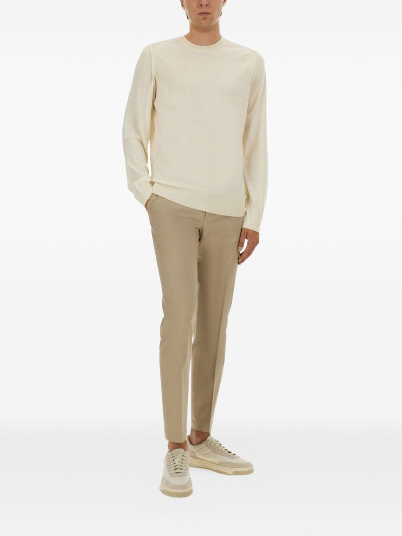 BOSS press-crease trousers outlook