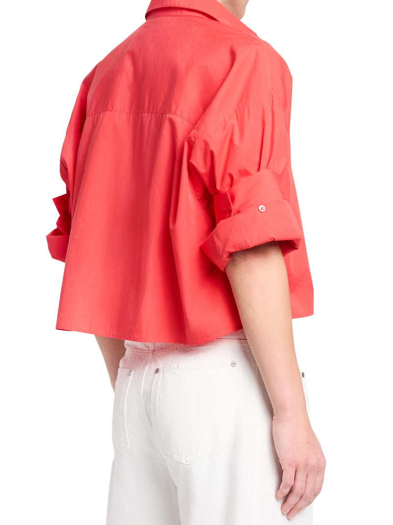 Women's Next Ex Cotton Shirt - Tomato 4