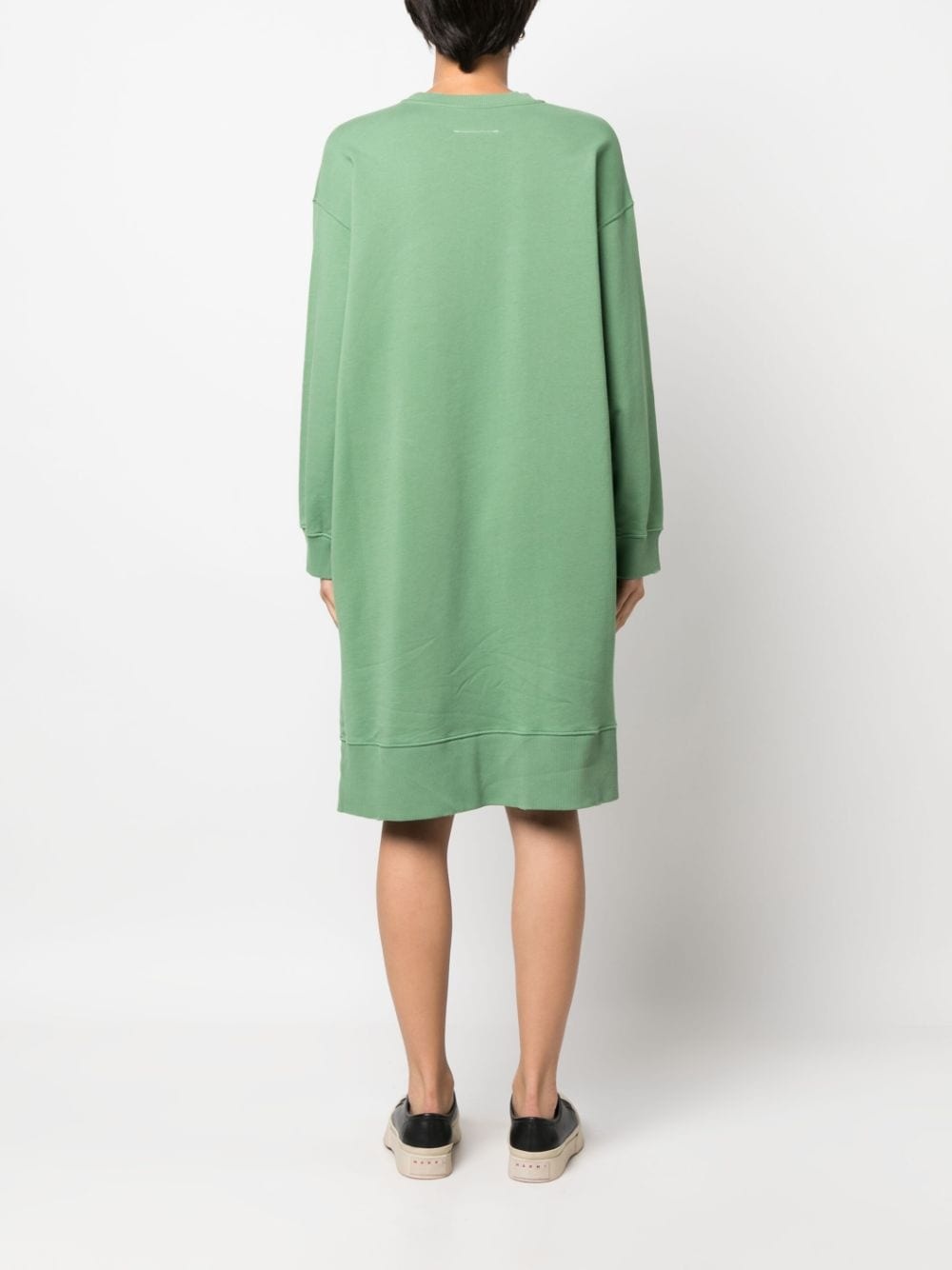 graphic-print sweatshirt dress - 4