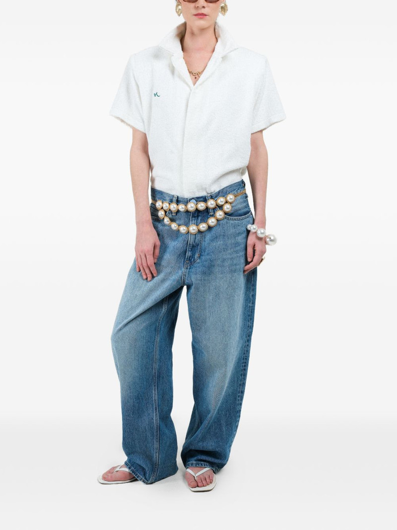 ROWEN ROSE sponge bowling shirt outlook