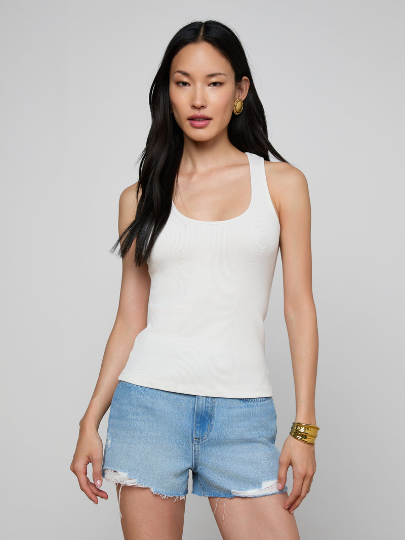 L'AGENCE Adira Scoopneck Tank outlook