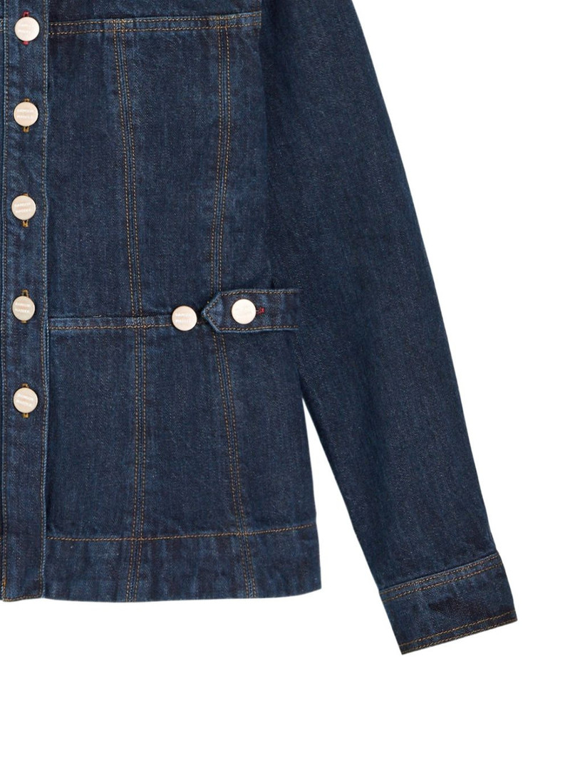 DAMSON MADDER. button raw wash shirt outlook