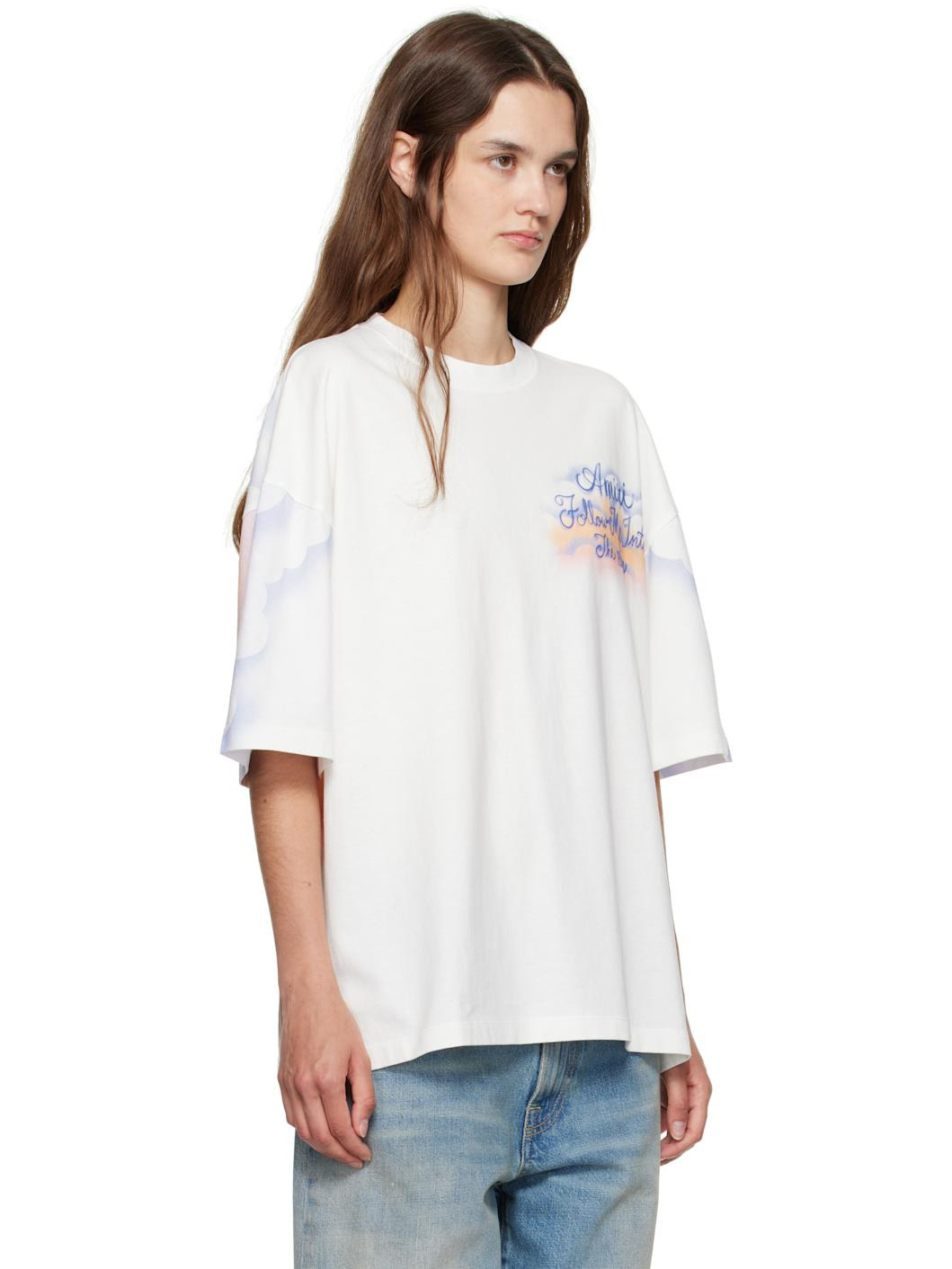 Off-White 'Follow Me' Oversized T-shirt - 2