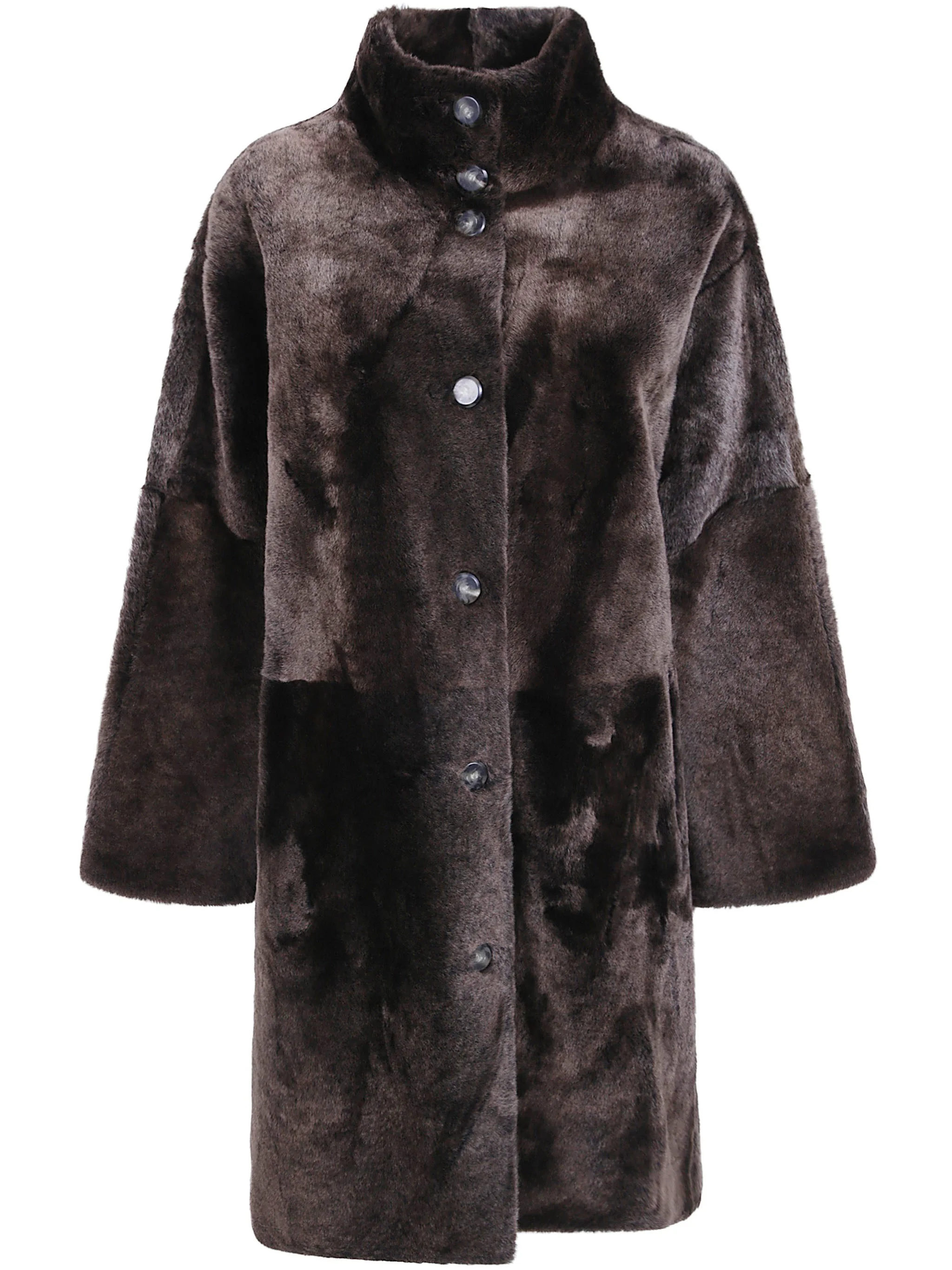 Leather Coat Wakame - 1