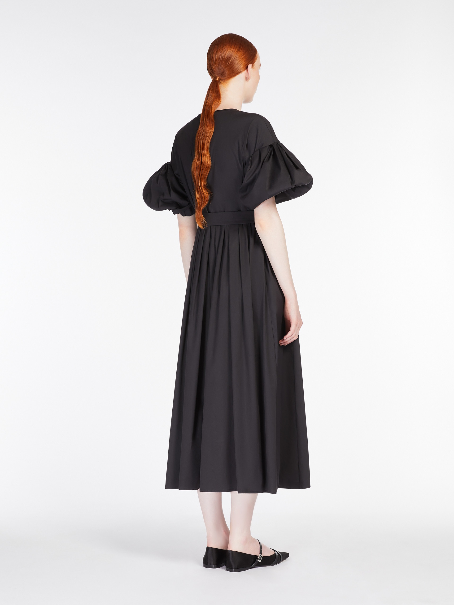 ROSE Stretch poplin sheath dress - 4