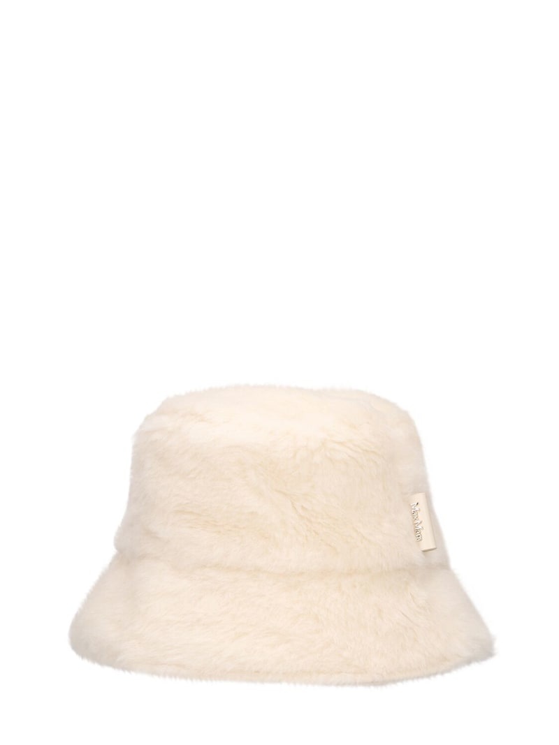 Figura alpaca & wool teddy bucket hat - 3