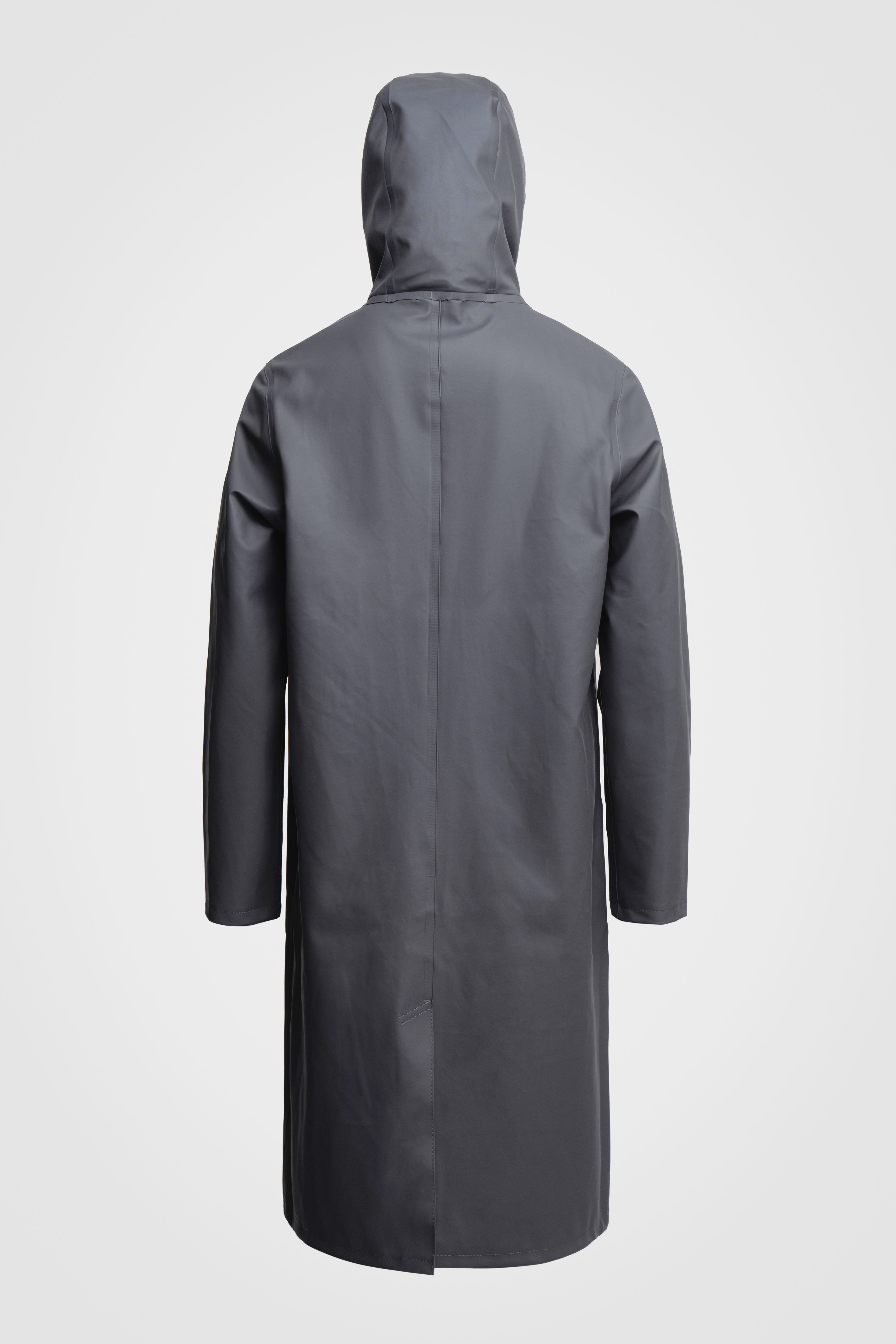 Stockholm Long Raincoat Charcoal - 6