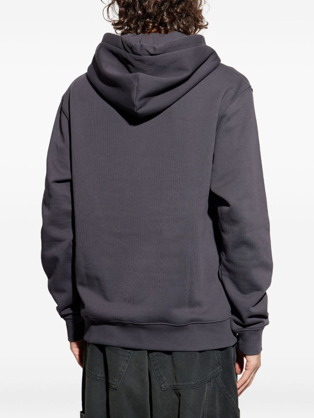 logo-embellished hoodie - 4