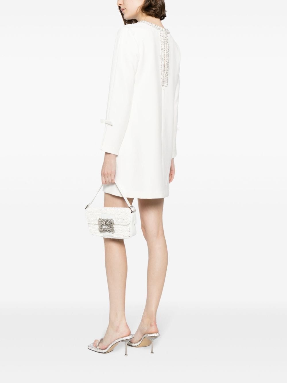 Parker crystal-embellished minidress - 2