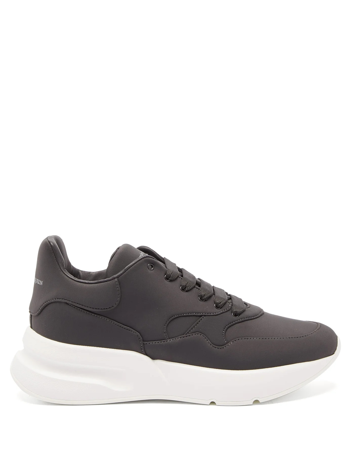 Raised-sole technical-canvas trainers - 1